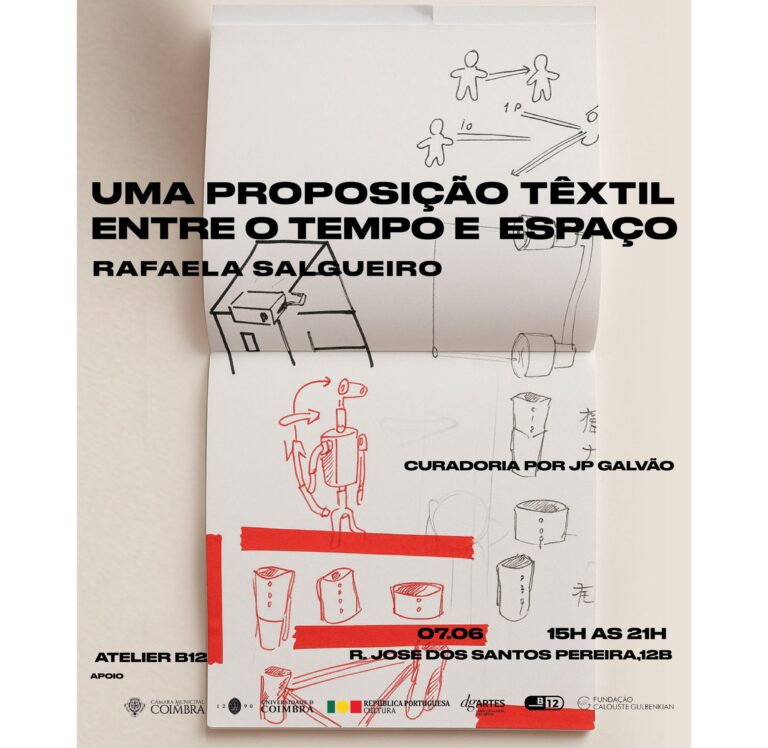 Uma proposição têxtil entre tempo e espaço - Rafaela Salgueiro